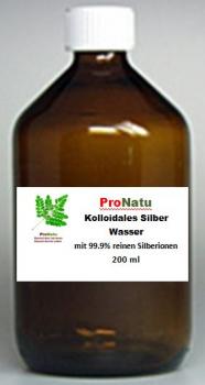 ProNatu Kolloidales Silber Wasser 25ppm